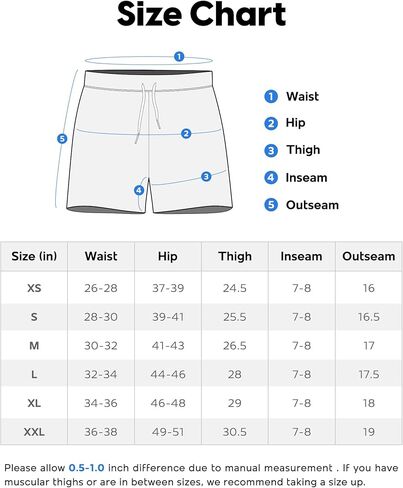 maamgic Men's Swim Trunks 5.5 inch Seersucker 2 in 1 Beach Shorts Quick Dry Bathing Suits with Compression Liner in Kuwait