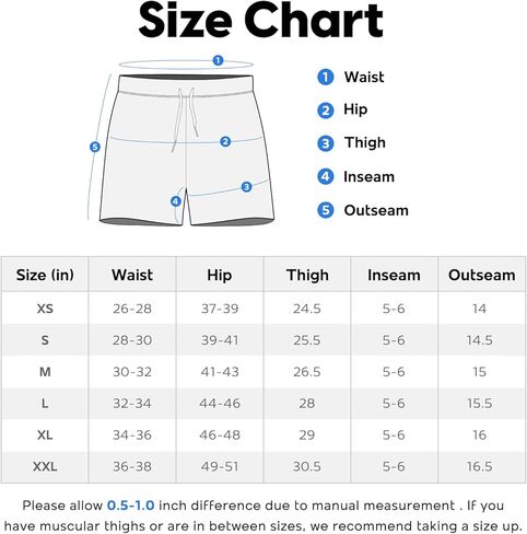 maamgic Men's Swim Trunks 5.5 inch Seersucker 2 in 1 Beach Shorts Quick Dry Bathing Suits with Compression Liner in Kuwait