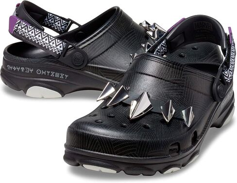 Crocs unisex-adult Classic Black Panther All Terrain Sandals in Kuwait