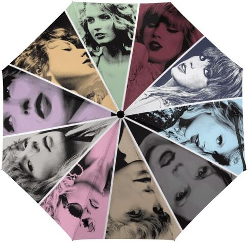 مظلة كبيرة بتصميم تايلور مقاومة للرياح والمطر وسهلة الفتح والاغلاق، مظلة مدمجة محمولة للسفر، مظلة قوية لجميع الاحوال الجوية، هدية لمحبي الحفلات الموسيقية in Kuwait