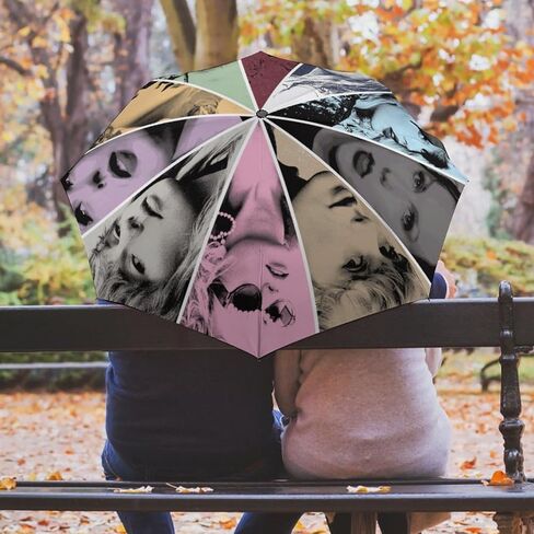 مظلة كبيرة بتصميم تايلور مقاومة للرياح والمطر وسهلة الفتح والاغلاق، مظلة مدمجة محمولة للسفر، مظلة قوية لجميع الاحوال الجوية، هدية لمحبي الحفلات الموسيقية in Kuwait