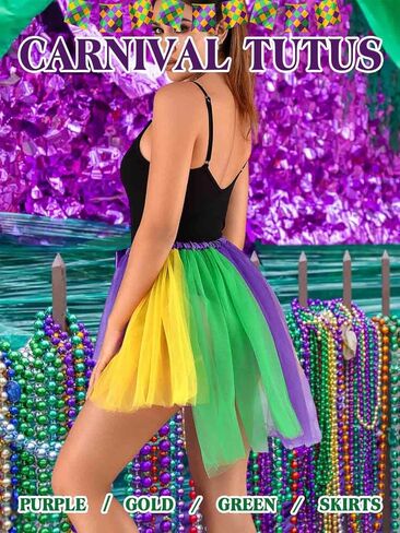 تنورة كاكاكو ماردي جراس توتو كرنفال تول توتو لمهرجان توتو للنساء والفتيات in Kuwait