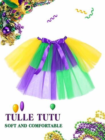 تنورة كاكاكو ماردي جراس توتو كرنفال تول توتو لمهرجان توتو للنساء والفتيات in Kuwait