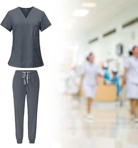 Garende Women Scrubs Top and Pants in Kuwait