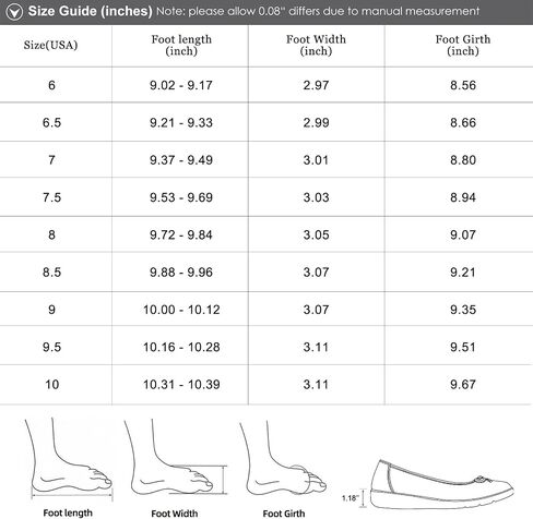 VJH confort Women’s Mary Jane Flats Comfortable Round Toe Arch Support Walking Shoes in Kuwait