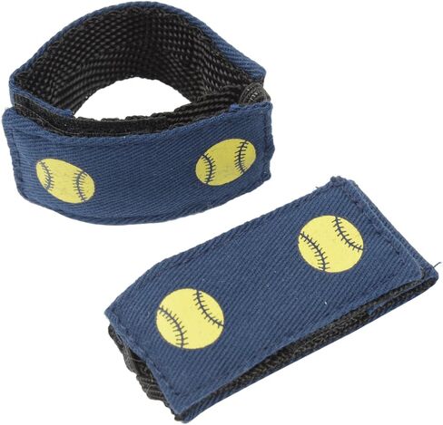 "Fastpitch" Sleeve Scrunch, Navy, One Size fits All in Kuwait