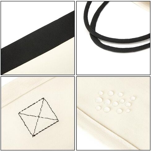 Womens Large Capacity Canvas Tote Bag Personalized Shoulder Handbag Christmas Gifts in Kuwait