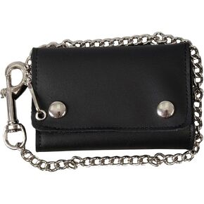 Hot Leathers (WLB2007، محفظة عريضة للغاية مقاس 4 بوصات باللون الأسود مع مشبك مخلب جراد البحر in Saudi Arabia