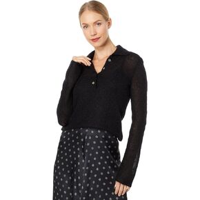 Vince Women's Brushed Polo Sweater