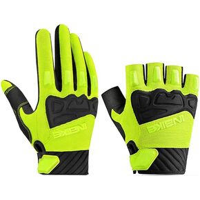 INBIKE Cycling Gloves Full Finger with Short Finger