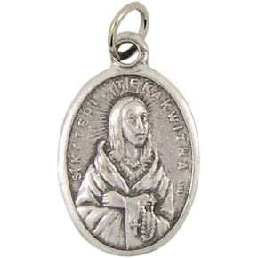 Saint Kateri Tekakwitha Medal Pendant, 1 Inch in Saudi Arabia