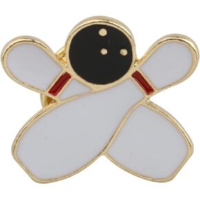 HOLLP Funny Pin Sport Jewelry Hot Air Balloon/Bowling/Badminton/Roller Skates Brooch Graduation Gift