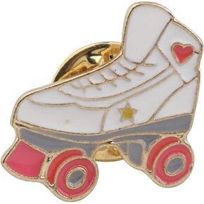 HOLLP Funny Pin Sport Jewelry Hot Air Balloon/Bowling/Badminton/Roller Skates Brooch Graduation Gift