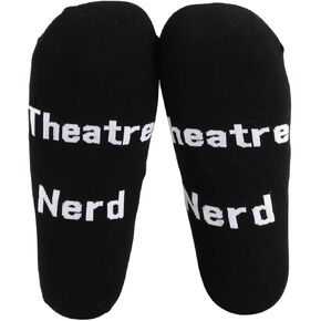 MBMSO Theatre Nerd Gifts 2 Pairs Theatre Drama Masks Socks Funny Theatre Gifts for Drama Lover Teacher Thespian Gifts in Kuwait