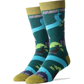 Oooh Yeah Mens Crew Funny Novelty Socks Bonsai