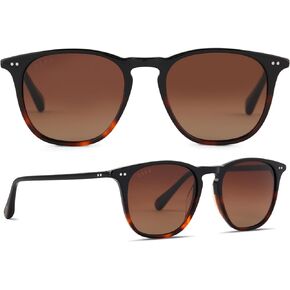 DIFF Maxwell XL Square Sunglasses for Men and Women UV400 Protection