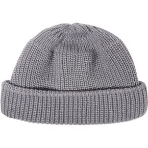 CLAPE Daily Skull Cap Knit Beanie Hat Soft Warm Acrylic Winter Hats Trawler Toboggan Cap Roll-up Edge Swag Fisherman Ski Cap
