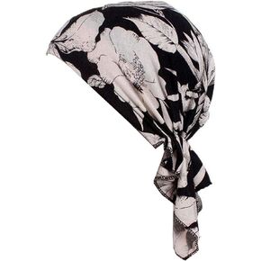 XYIYI Pre Tied Chemo Headscarf for Women Hair Loss Cancer Headwear Turbans