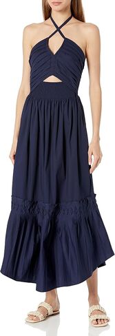 Ramy Brook Women's Moira Tie Neck Midi Dress in Saudi Arabia