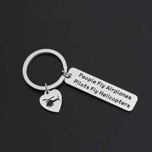 Zuo Bao Helicopter Pilot Gifts Aviation Student Jewelry People Fly Airplanes Pilots Keychain Gift for Instructors in Saudi Arabia