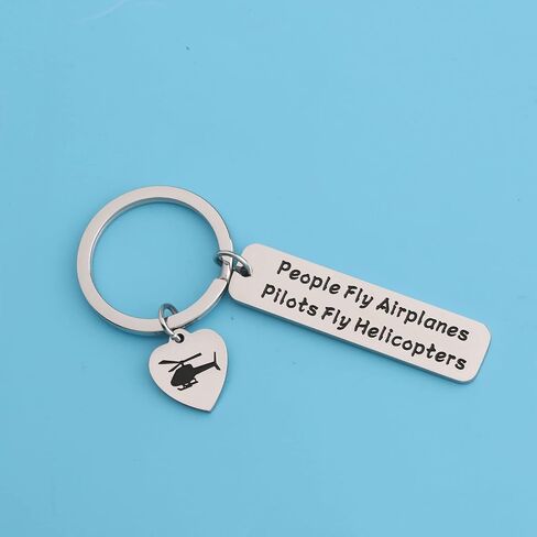 Zuo Bao Helicopter Pilot Gifts Aviation Student Jewelry People Fly Airplanes Pilots Keychain Gift for Instructors in Saudi Arabia