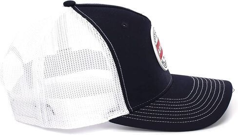 ARIAT Men's Navy Snapback Rubber Logo Patch Cap, Navy, One size in Saudi Arabia