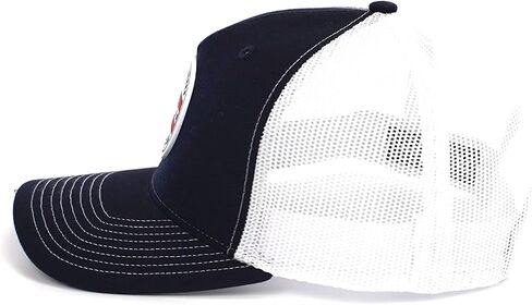 ARIAT Men's Navy Snapback Rubber Logo Patch Cap, Navy, One size in Saudi Arabia