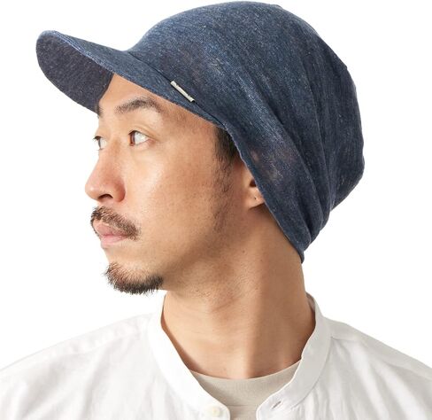 Summer Beanie for Men - Linen Slouchy Visor Beanie Cap for Women Lightweight Knit in Saudi Arabia