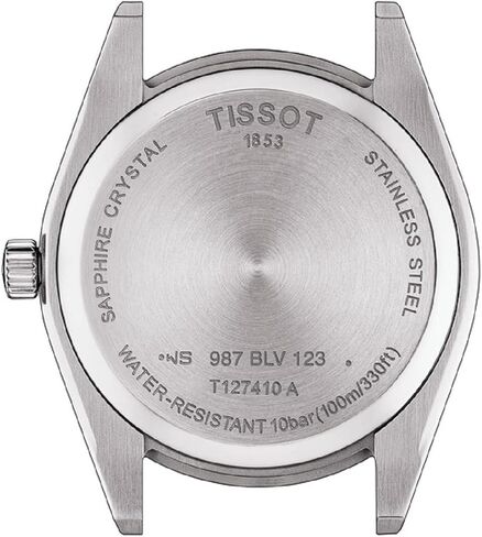 Tissot Mens Gentleman Stainless Steel Dress Watch Grey in Saudi Arabia