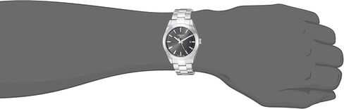 Tissot Mens Gentleman Stainless Steel Dress Watch Grey in Saudi Arabia