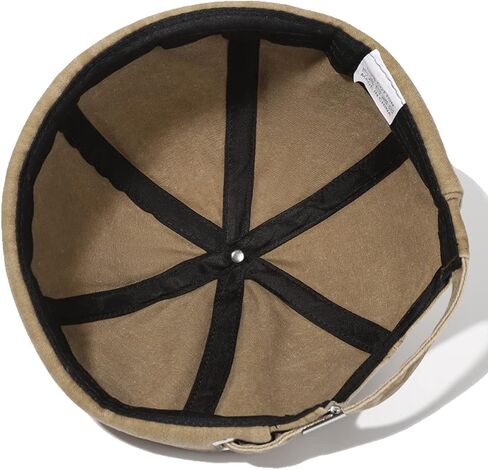 Retro Cotton No Brim Hat Adjustable Rolled Cuff Brimless Beanie Skull Cap in Saudi Arabia