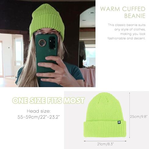 قبعة الوافل الكلاسيكية للرجال والنساء الشتاء مكبلة قبعة متماسكة دافئة سميكة طبقة مزدوجة طويلة مترهل قبعات صغيرة ناعمة in Kuwait