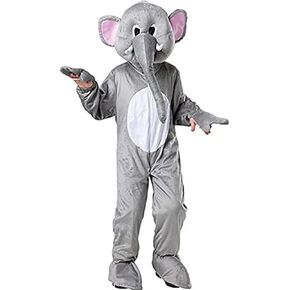 Dress Up America Elephant Mascot for Kids - Children's Elephant Costume - Circus Animal Mascot Dress Up