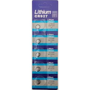 Generic 5 X Cr927 Br927 927 3V Lithium Batteries