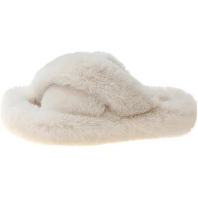 شبشب منزلي نسائي من OOYAYA ذو شريط متقاطع ناعم وخفيف الوزن باللون الأسود - شبشب مفتوح عند الأصابع سهل الارتداء وجيد التهوية للنساء، وغرفة النوم، والعروس، والفتيات، ومناسب للداخل/الخارج in Kuwait