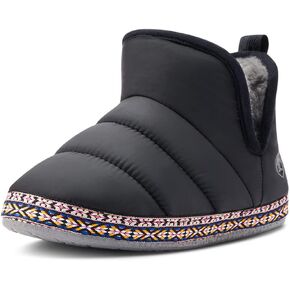 ARIAT Women's Indoor/Outdoor Warm Comfortable Crius Bootie Slippers with Sherpa Lining