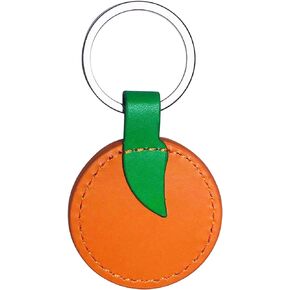 MeiLiZuRL Handmade Leather Keychain Key Ring Accessories Cute Handbag Ornaments for Men Women Friend Christmas Birthday Gift