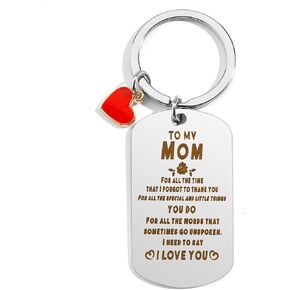 Mothers Day Gifts from Daughter Son Mom Birthday Gifts Mom Keychain Mom Christmas Thanksgiving Day Gifts