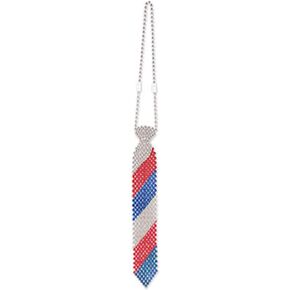 Beistle Beaded Mardi Gras Tie