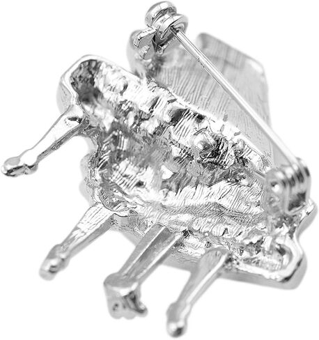 chelseachicNYC جوهرة صغيرة كريستال متلألئة جراند بيانو بروش دبوس in Kuwait