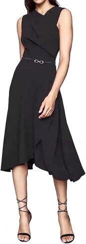 حزام جلد طبيعي ناعم ورفيع للنساء من سي بي، حزام خصر قابل للتعديل مصنوع من خليط معدني بلون ذهبي in Kuwait