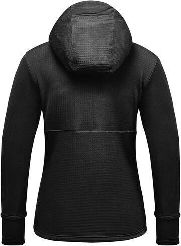 سترة جري نسائية شتوية خفيفة الوزن من الصوف الدافئ من Little Donkey Andy تسمح بالتهوية، سترة حرارية للتنزه سيرًا على الأقدام in Kuwait