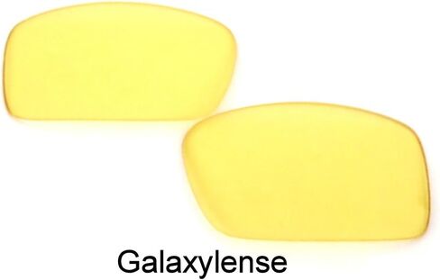 GALAXYLENSE Replacement Lenses for Oakley Gascan Multiple Color (Yellow Night Vision, Yellow Night Vision) in Saudi Arabia