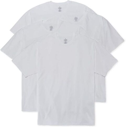 قمصان ستافورد القطنية المخلوطة باللون الأبيض ذات الرقبة الدائرية مكونة من 3 قطع in Kuwait