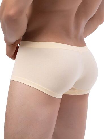 IKINGSKY Men's Cotton Bulge Boxer Briefs Sexy Pouch Shorts Stretch Low Rise Trunks Under Panties for Men in Kuwait