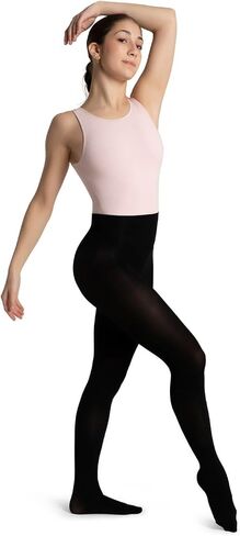 Capezio Ultra Soft Transition ضيق مع درزة خلفية، أسود، XX-Large in Saudi Arabia