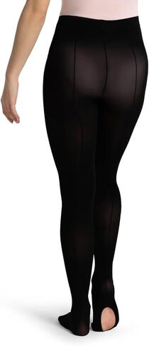 Capezio Ultra Soft Transition ضيق مع درزة خلفية، أسود، XX-Large in Saudi Arabia