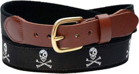 حزام القراصنة الأسود من شركة Leather Man Ltd in Kuwait