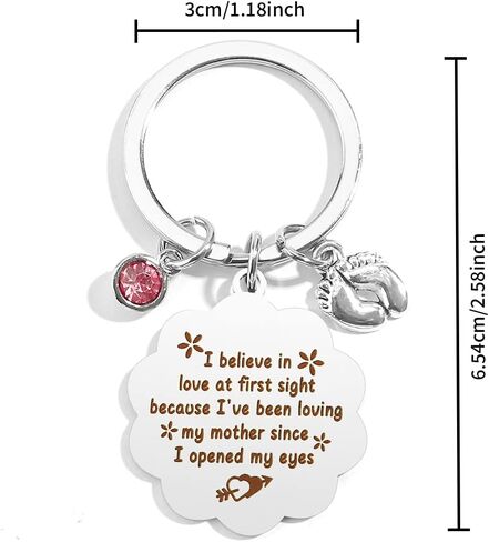 Mothers Day Gifts from Daughter Son Mom Birthday Gifts Mom Keychain Mom Christmas Thanksgiving Day Gifts in Kuwait