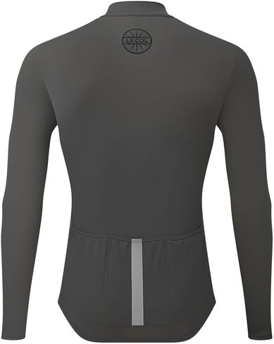 LE COL Men's Hors Categorie Jersey | Long Sleeve Bike Shirt | Thermal Fabric, Rear Pockets, Lightweight in Saudi Arabia